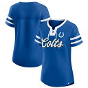 【公式グッズ】NFL コルツ Tシャツ Fanatics(ファナティクス) レディース ロイヤル (EX 25 NFL Women's HSN Iconic B...