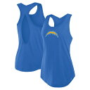 【公式グッズ】NFL チャージャーズ タンクトップ Fanatics(ファナティクス) レディース パウダーブルー (Fanatics Iron Fan Cot...