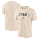 【公式グッズ】NFL ベンガルズ Tシャツ Fanatics/ファナティクス メンズ クリーム (25 MENS Elements FUTURE GROUND Signature SST)