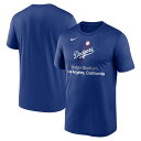 エントリーでポイント 5倍【公式グッズ】MLB ドジャース Tシャツ Nike ナイキ メンズ ロイヤル (Men's Nike MLB Stadium Legend Tee)(4)