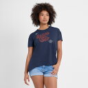 エントリーでポイント 5倍【公式グッズ】MLB アストロズ シティコネクト Tシャツ Nike ナイキ レディース ネイビー (Women's Nike MLB City Connect Flowy Fashion Tee)(4)
