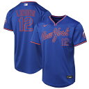 【公式グッズ】MLB メッツ フランシスコ・リンドーア オルタネイト リミテッド ユニフォーム Nike ナイキ キッズ ロイヤル (SP25 Youth Li...