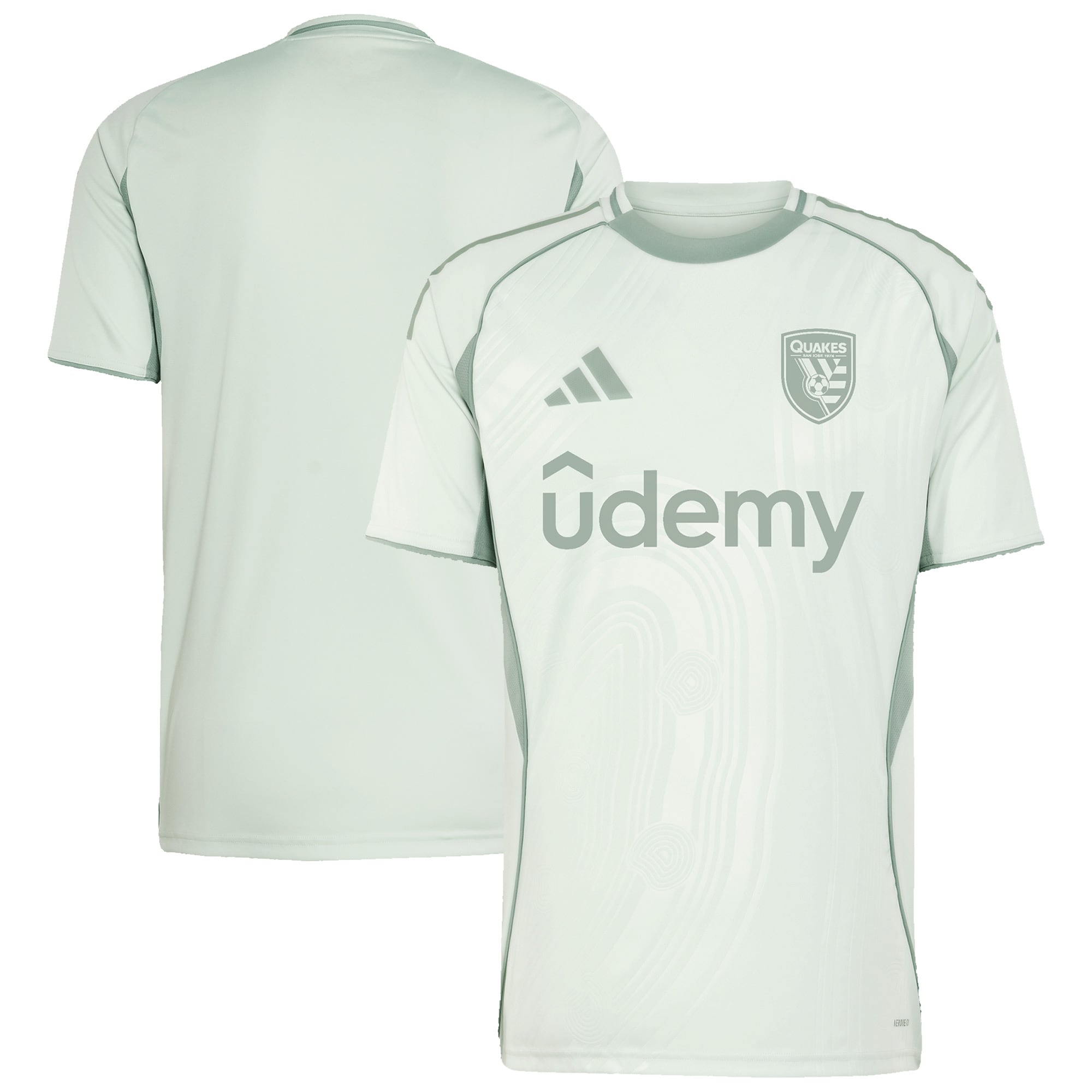 【公式グッズ】MLS アースクエイクス プレマッチトップ Adidas/アディダス メンズ (ADI 2025 Men's One Planet Pre-Match Top)
