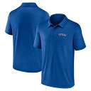 【公式グッズ】MLB レンジャーズ ポロシャツ Fanatics/ファナティクス メンズ ロイヤル (Logo Athletic Unstoppable Poly Polo)|詳細画像