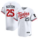 【公式グッズ】MLB ツインズ バイロン・バクストン ユニフォーム Nike ナイキ メンズ ホワイト (2025 Nike Men's Ltd Players...