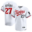 【公式グッズ】MLB ツインズ ライアン・ジェファーズ ユニフォーム Nike ナイキ メンズ ホワイト (2025 Nike Men's Ltd Player...
