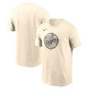 【公式グッズ】MLB ドジャース Tシャツ Nike/ナイキ メンズ クリーム (Men's Nike Camo Team Front Cotton Tee)