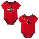 【公式グッズ】MLB ホワイトソックス ロンパースセット Nike ナイキ レッド (NWB CC BOYS 2PC CREEPER SET)