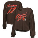 【公式グッズ】NFL ブラウンズ シェドゥーア・サンダース Tシャツ Majestic/マジェスティック レディース ブラウン (Women's Off-Sho...