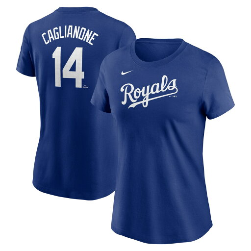 【公式グッズ】MLB ロイヤルズ ジャック・カグリアノーネ ネーム&ナンバー Tシャツ Nike/ナイキ レディース ロイヤル (2025 Nike Fuse Women's N&N Tee) 【公式グッズ】MLB ロイヤルズ ジャック・カグリアノーネ ネーム&ナンバー Tシャツ Nike/ナイキ レディース ロイヤル (2025 Nike Fuse Women's N&N Tee)