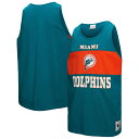 【公式グッズ】NFL ドルフィンズ タンクトップ Mitchell & Ness(ミッチェル&ネス) メンズ アクア (25 Men's M&N Retro C...