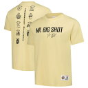 【公式グッズ】NBA ピストンズ チャウンシー・ビラップス Tシャツ Mitchell & Ness/ミッチェル&ネス メンズ クリーム (NBA 2024 HOF PREMIUM SS TEE)