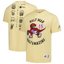 【公式グッズ】NBA ラプターズ ビンス・カーター Tシャツ Mitchell & Ness/ミッチェル&ネス メンズ クリーム (NBA 2024 HOF PREMIUM SS TEE)