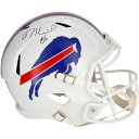 【公式シリアル番号付き】NFL ビルズ ダルトン・キンケイド 直筆サイン入り ヘルメット Fanatics(ファナティクス) (AUT REP HELMET 45190)