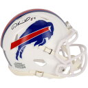 【公式シリアル番号付き】NFL ビルズ ダルトン・キンケイド 直筆サイン入り ミニヘルメット Fanatics(ファナティクス) (AUT MINI HELMET 45190)