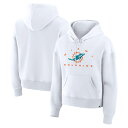 【公式グッズ】NFL ドルフィンズ トレーナー Fanatics(ファナティクス) レディース ホワイト (NFL Womens Redzone Eligibl...