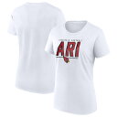 【公式グッズ】NFL カーディナルス Tシャツ Fanatics/ファナティクス レディース ホワイト (EX 25 NFL Women's Cotton SS...