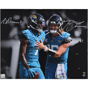 【公式シリアル番号付】NFL ジャガーズ ブライアン・トーマス・ジュニア 直筆サイン入り フォト (16x20) Fanatics Authentic/ファナティクスオーセンティック (AUT 16x20 PHOTO 45769)