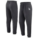 【公式グッズ】MLB ドジャース トレーニングパンツ Fanatics/ファナティクス メンズ ヘザーチャコール (EX 25 MLB Men's Fleece...