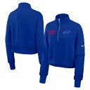 【公式グッズ】NFL ビルズ ジップアップ トレーナー Nike/ナイキ レディース ロイヤルブルー (25 Women's Nike Primetime Ph...