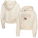 【公式グッズ】NFL チーフス トレーナー Outerstuff キッズサイズ クリーム (NFL Girls Blitz Oversized LS Hood)
