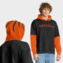【公式グッズ】NFL ベンガルズ プルオーバー パーカー Fanatics/ファナティクス メンズ ブラック (25 Men's Fanatics Helmet Hood Fleece POH)|詳細画像