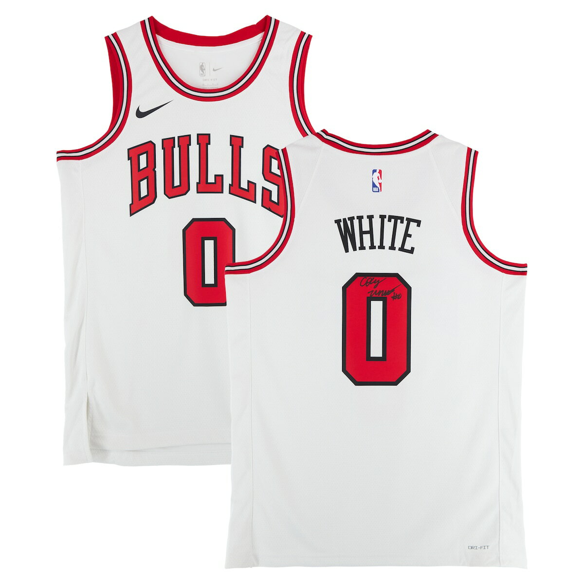 【公式シリアル番号付き】NBA ブルズ コービー・ホワイト 直筆サイン入り バスケットボール ユニフォーム Fanatics Authentic/ファナティクスオーセンティック (AUT BK JERSEY - FA)