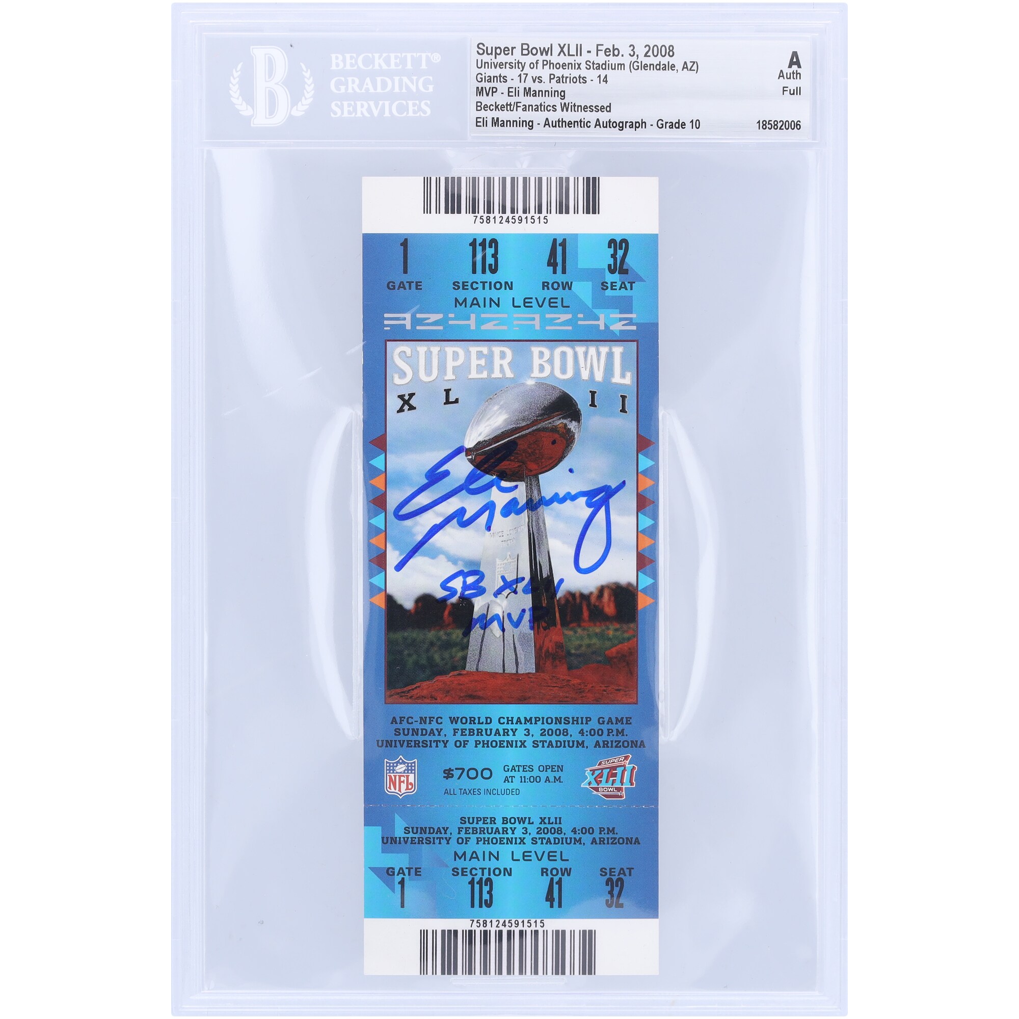 Fanaticsȥ ŷԾŹ㤨֡ڸꥢֹդNFL 㥤 饤ޥ˥ ľɮ å Fanatics Authentic/եʥƥƥå (AUT TICKET 45929פβǤʤ258,474ߤˤʤޤ