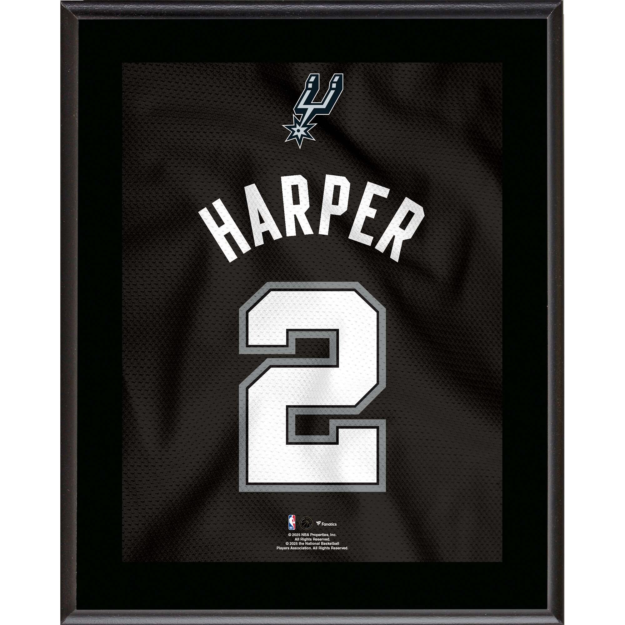 【公式グッズ】NBA スパーズ ディラン・ハーパー コレクタブルアイテム（プラーク） Fanatics Authentic/ファナティクスオーセンティック (UNS NBA PP26 PLAQUE 45978)