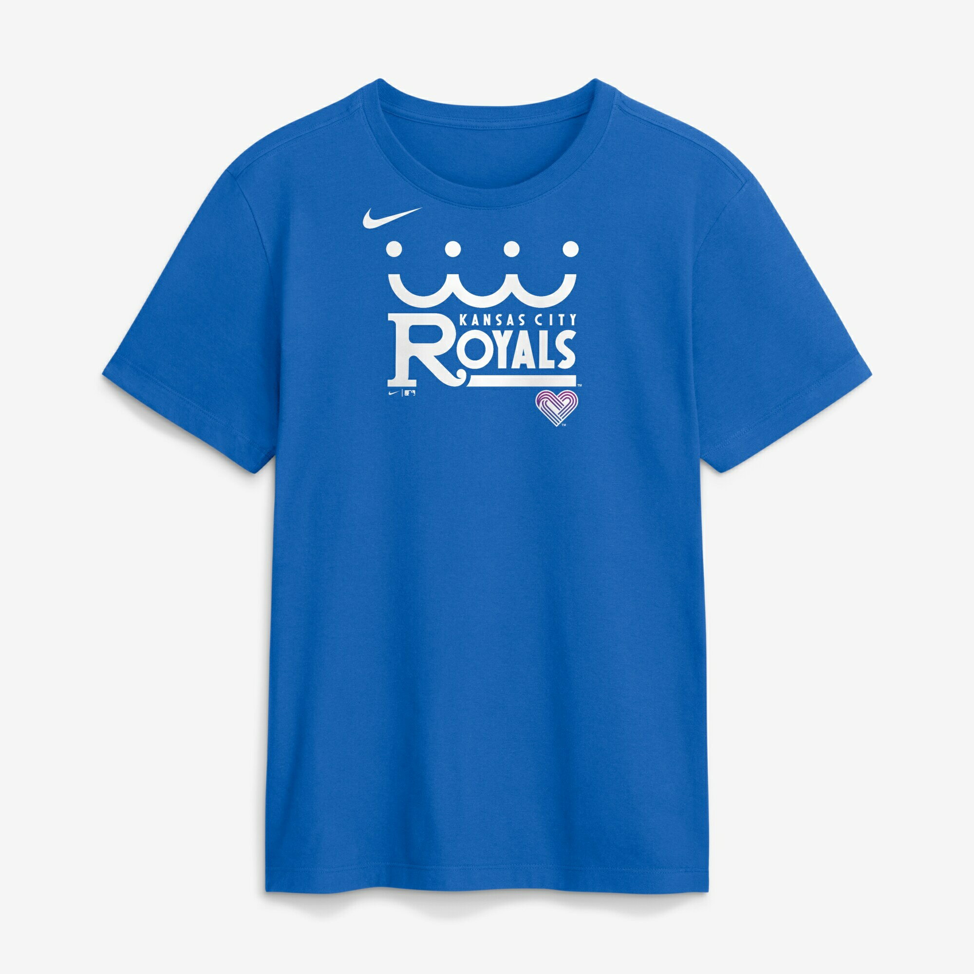 【公式グッズ】MLB ロイヤルズ Tシャツ Nike/ナイキ メンズ ロイヤルブルー (Men's Nike City Connect 2.0 Wordmark Tee)