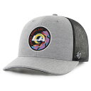 NFL ラムズ アジャスタブルキャップ '47 メンズ グレイ (22 NFL SBLVI Aperture Trucker)