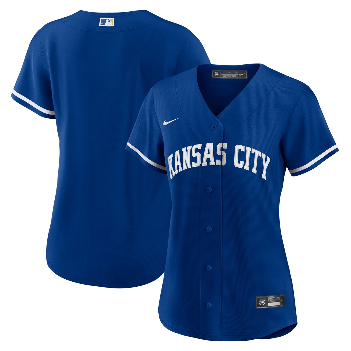 MLB ロイヤルズ オルタネイト ユニフォーム （レプリカ） Nike ナイキ レディース ロイヤル (Women's Nike Official Replica Team Jersey - SP22 Temp)