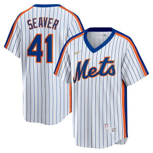 MLB メッツ トム・シーバー ユニフォーム Nike ナイキ メンズ ホワイト (MLB Nike Men's Official Cooperstown Player Jersey)