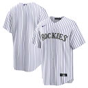 【公式グッズ】MLB ロッキーズ レプリカ ユニフォーム Nike ナイキ メンズ ホワイト (Men's Nike Replica Team Jersey)