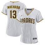 MLB パドレス マニー・マチャド レプリカ ユニフォーム Nike ナイキ レディース ホワイト (Nike 2020 Women's Replica Player Jersey - 2019 Unveils)