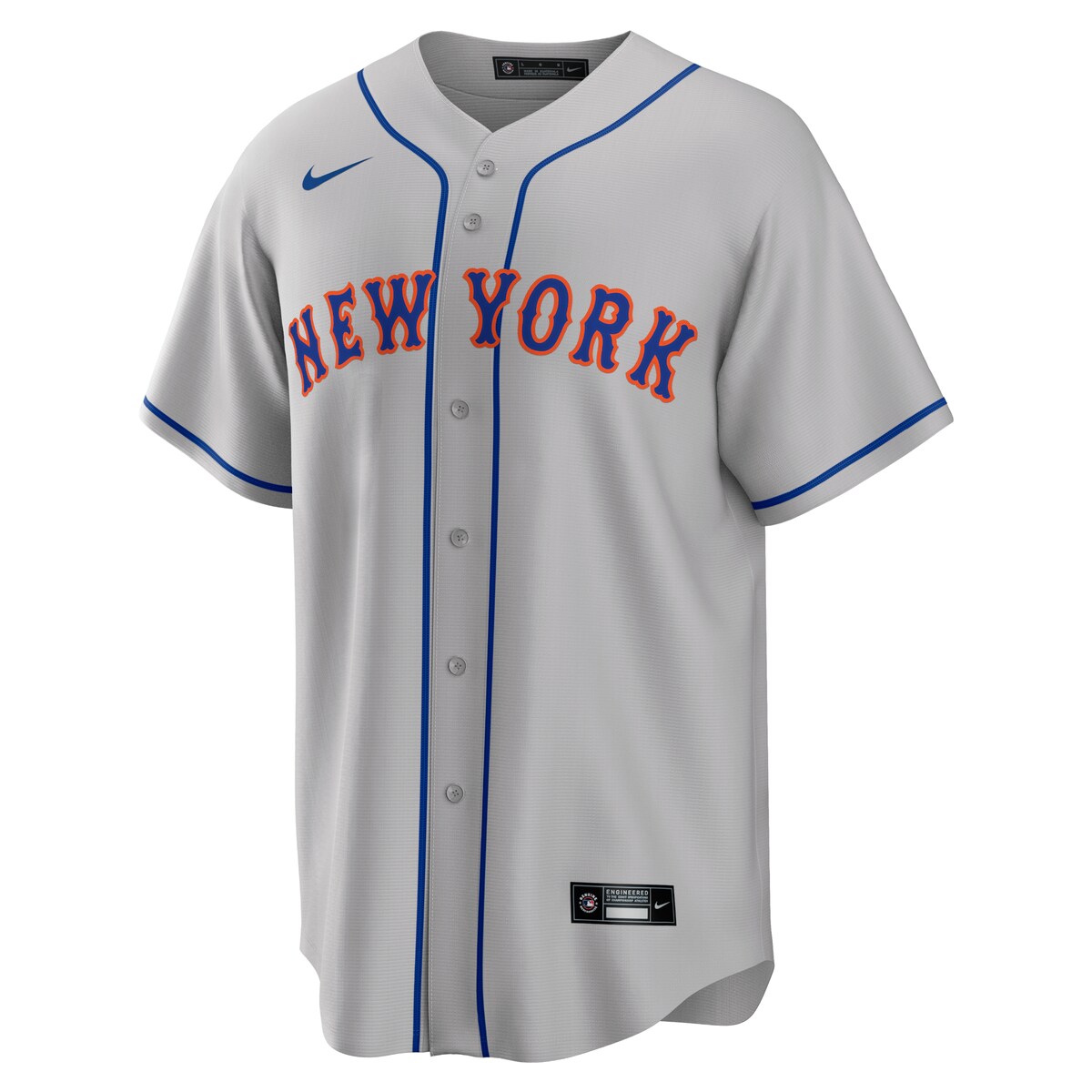 MLB メッツ ジェイコブ・デグロム レプリカ ユニフォーム Nike ナイキ メンズ グレイ (Men's MLB Nike Official Replica Player Jersey) 2