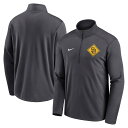 MLB パドレス プルオーバー Nike ナイキ メンズ アンスラサイト (Men 039 s Nike Diamond Icon Pacer 1/4 Zip Top)