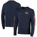 【公式グッズ】NFL ベアーズ 長袖 Tシャツ '47 メンズ ネイビー (22 Mens Triple Threat Franklin LST)