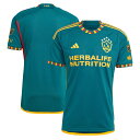 MLS LAギャラクシー オーセンティック ユニフォーム Adidas(アディダス) メンズ グリーン (15877 JERMENACS)