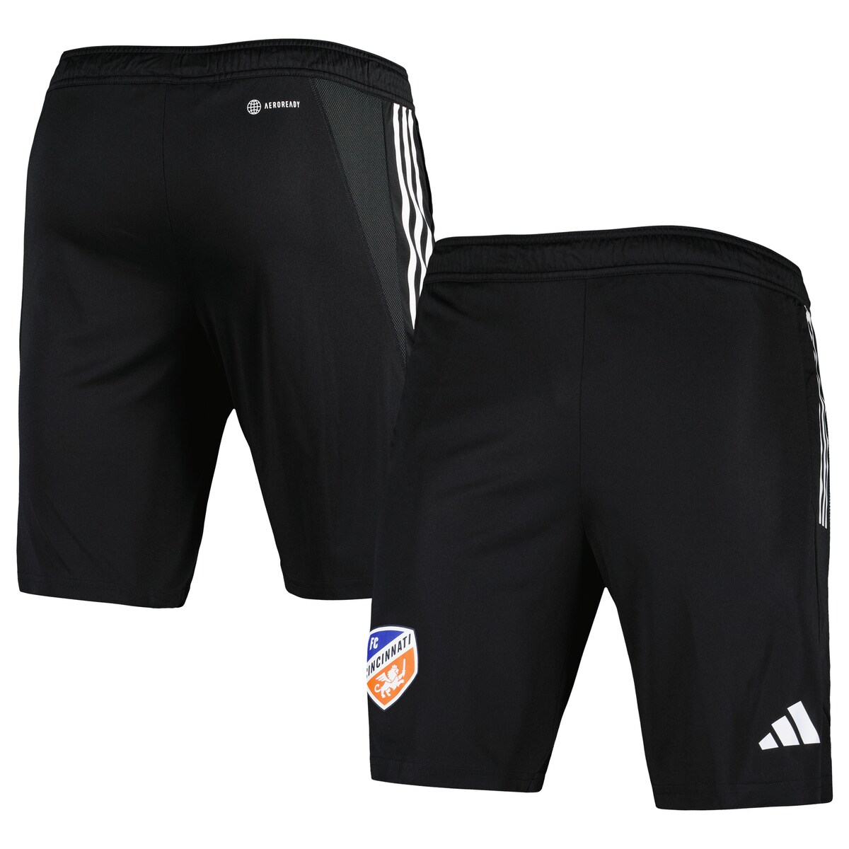 【公式グッズ】MLS FCシンシナティ サッカー用 ショーツ Adidas（アディダス） メンズ ブラック (ADI S23 Men's Training Short)