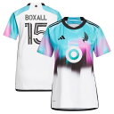 MLS ユナイテッドFC ボクサル レプリカ ユニフォーム Adidas(アディダス) レディース ホワイト (15879 JERLADCRP)
