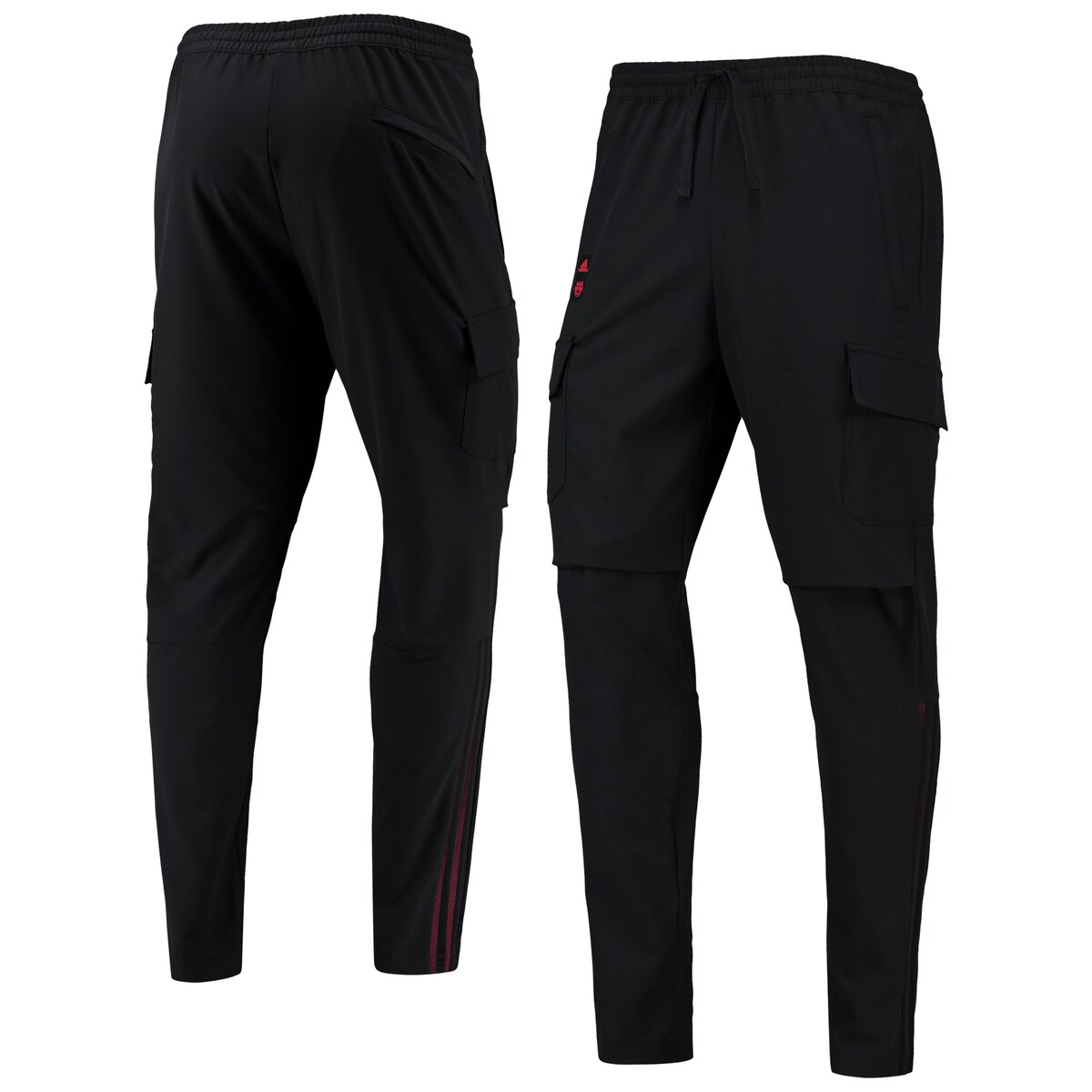 MLS レッドブルズ トレーニングパンツ Adidas（アディダス） メンズ ブラック (RBK SS22 Men's Travel Pant)