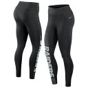 【公式グッズ】NFL レイダース レギンス Nike ナイキ レディース ブラック (23 Women's Yard Line Full Length Legg...