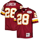 Celebrate your favorite player's storied career with the Washington Commanders by sporting this Darrell Green Authentic Retired Player jersey from Mitchell & Ness. Mesh fabric and a lightweight design give you a durable yet breathable piece of fan gear. Bold Darrell Green graphics and team details honor one of the game's all-time greats in a classic design.Officially licensedImportedMaterial: 100% PolyesterEmbroidered fabric appliqueAuthentic Throwback JerseyMachine wash, line dryBrand: Mitchell & NessMesh panelsShort sleeveSide split hemTackle twill appliqueV-neckWoven jock tag at hem