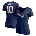 NFL ペイトリオッツ マック・ジョーンズ Tシャツ Fanatics（ファナティクス） レディース ネイビー (Women's Plus Size N&N SST - EXPIRED)