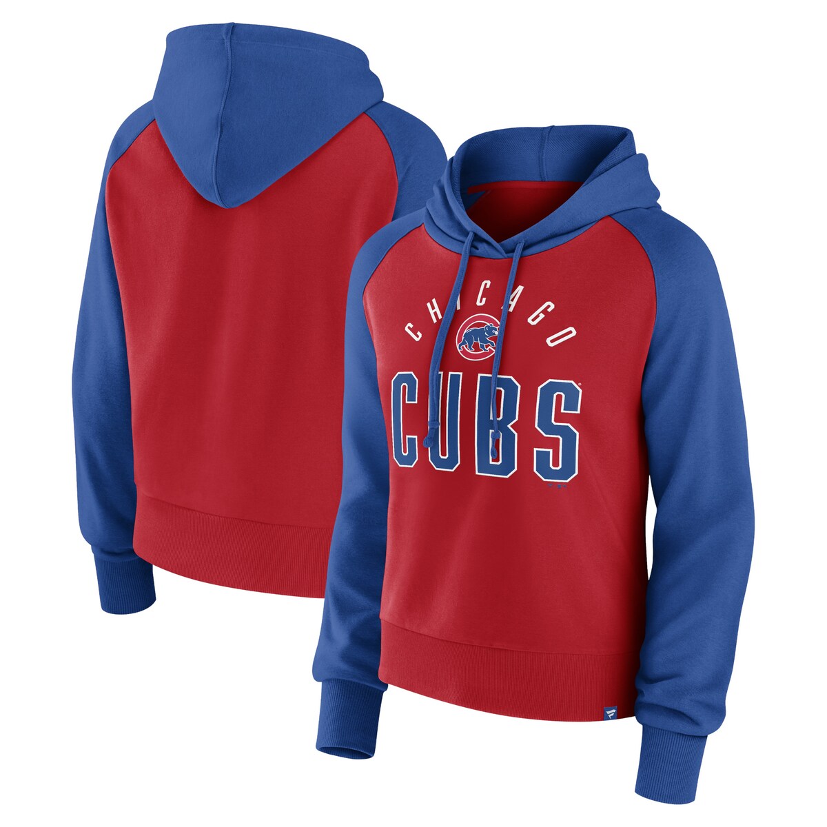 MLB カブス プルオーバー パーカー Fanatics（ファナティクス） レディース ロイヤル (Women's Fanatics Branded Pop Fly Pullover Hoodie)