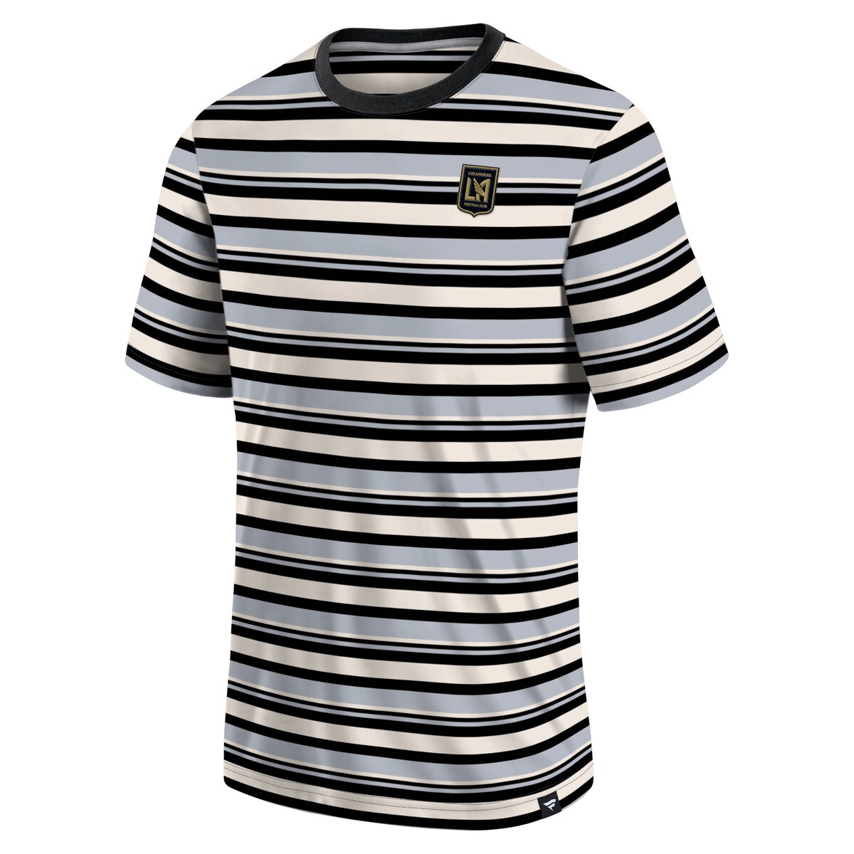 MLS LAFC Tシャツ Fanatics（ファナティクス） メンズ ブラック (NUT S23 Men's Shot Clock Stripe Tee) 2