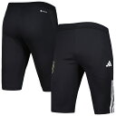 MLS LAFC トレーニングパンツ Adidas(アディダス) メンズ ブラック (ADI S23 Men's Training 1/2 Pant)