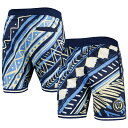 MLS ユニオン カジュアル ショーツ Mitchell & Ness(ミッチェル&ネス) メンズ ネイビー (MNC S23 Men's Tribal Fashion Short)(4)
