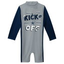 NFL カウボーイズ 水着 Outerstuff（アウタースタッフ） トドラー グレイ (23 Toddler Wave Runner LS Wetsuit)